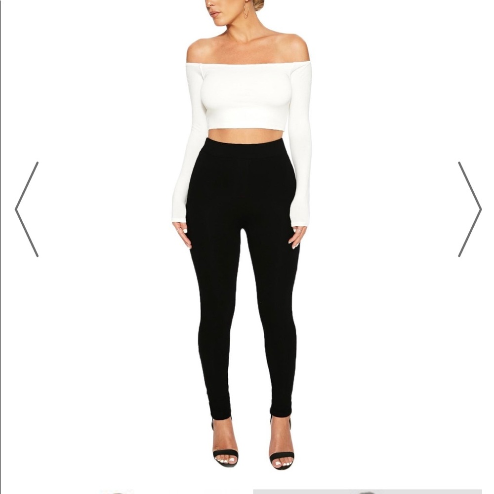 Naked Wardrobe black leggings